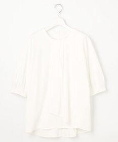 自由区 【洗える】ハイツイストポンチアシンメトリー カットソー