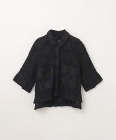 GRACE CONTINENTAL バックタックレースシャツ