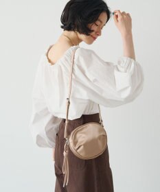 russet クラウズナイロンサークルミニショルダーバッグ(CE-1728)