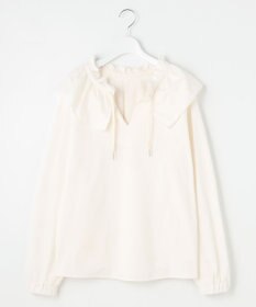 Feroux ラッシュガード ケープギャザー ブラウス