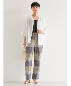 AMERICAN HOLIC バックギャザーＶネックシアーシャツ