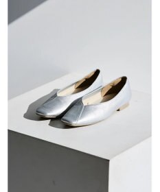 AMERICAN HOLIC 【整履き】切り替えスクエアフラットパンプス