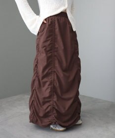 CRAFT STANDARD BOUTIQUE ドロストシャーリングデザインスカート