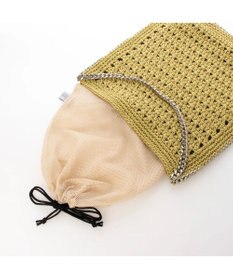 UNBILLION cachecache チェーンかがり横編みワンショルダー