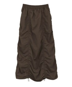 CRAFT STANDARD BOUTIQUE ドロストシャーリングデザインスカート