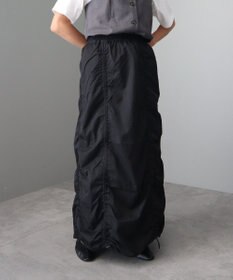 CRAFT STANDARD BOUTIQUE ドロストシャーリングデザインスカート