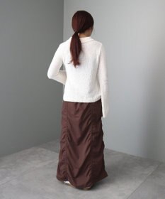 CRAFT STANDARD BOUTIQUE ドロストシャーリングデザインスカート