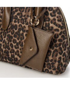 UNBILLION カシュカシュ cachecache / ポーチ付きシェル型ボストン