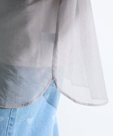 Green Parks 　・ＥＬＥＮＣＡＲＥ　ＤＵＥ　ラメシアー長袖シャツ