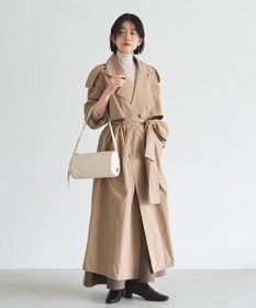 russet ソフトレザーロールショルダーバッグ(CE-1661)