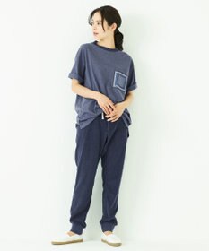 JOSEPH ABBOUD MOUNTAIN 【SPACE】OG綿スクエアドットプリント ポケTシャツ