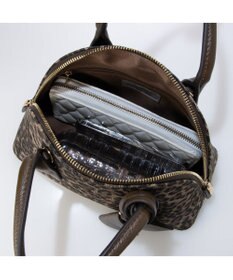 UNBILLION カシュカシュ cachecache / ポーチ付きシェル型ボストン