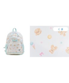 Mother garden マザーガーデン 子供用 リュック 【Ｍサイズ】 《くま柄》