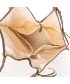 UNBILLION perche コットン×牛革付属トートバッグ L