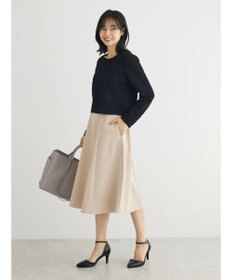 Green Parks 〈選べるきれシル〉フレアミディ丈スカート