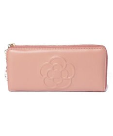 CLATHAS ワッフル　Lファスナー長財布