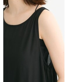 Green Parks Ｉ　ノースリスモッキング切替ワンピース