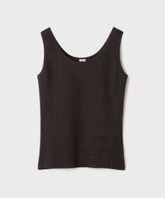 GRACE CONTINENTAL テレコノースリーブトップ