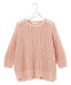 23区 【SLOW/一部店舗限定】エンブロイダリープルオーバー サマー ニット