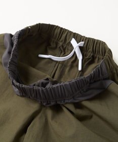 OP／FILA 【SEVEN2】異素材切替ナイロンパンツ