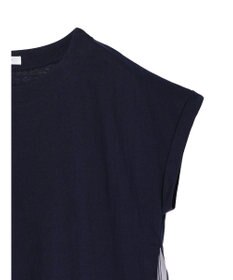 Green Parks 脇プリーツドッキングチュニック