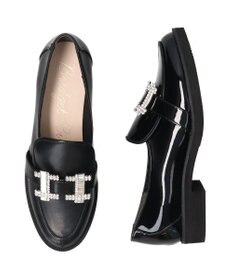 Bridget Birkin 【Bridget Birkin】スクエアビジューローファー