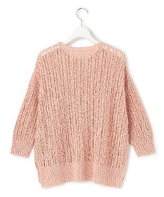 23区 【SLOW/一部店舗限定】エンブロイダリープルオーバー サマー ニット