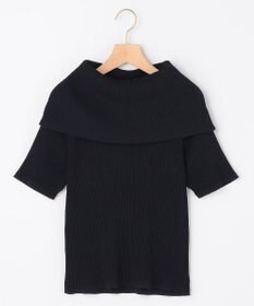 組曲 S 【先行予約・WEB限定】クリアストレッチオフショルダー ニット