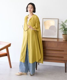 CRAFT STANDARD BOUTIQUE ヴィンテージボイル袖シャーリングワンピース