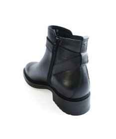 Pointer 本革ベルト付きエンジニアショートブーツ