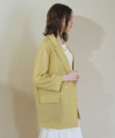 YECCA VECCA シアーテーラードジャケット