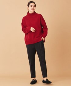 ANY ラムウールバックテイルニット