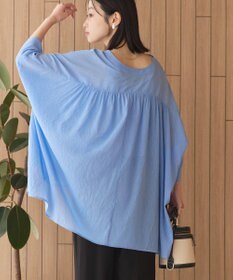 AMERICAN HOLIC 【接触冷感】Ｖネックシアー半袖ＢＩＧシャツ