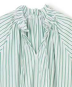 UNFILO フリルネック ブラウス