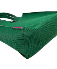 ROOTOTE 1062【ラメ糸ミックス－正方形型】LT.スクエア.グリンプス.ニット-A