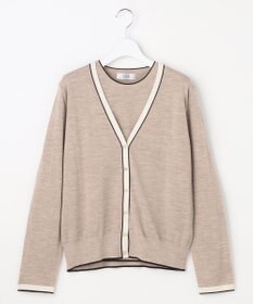 J.PRESS LADIES トリムツイン ニット