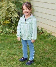 ANY KIDS カットデニム ガーリーパンツ