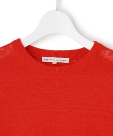 23区 【先行予約】ピュアリネンハイゲージ パフスリーブ ニット