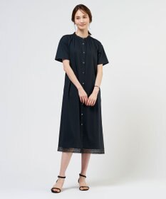 J.PRESS LADIES L 【WEB限定】プレーティングジャージー ワンピース