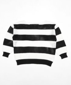 WEGO オフショルメッシュニット