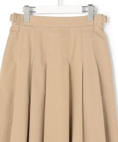 23区 S 【先行予約】ストレッチギャバ タックフレアスカート