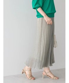 AMERICAN HOLIC 丈違いギンガムプリーツスカート