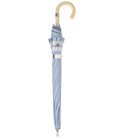 MOONBAT POLO RALPH LAUREN（ポロ ラルフローレン）晴雨兼用日傘 ボーダー ポロポニー 長傘 遮光率100％ 遮熱 UV