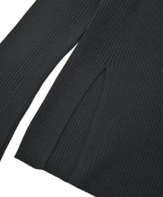 Green Parks 前後２ｗａｙアシンメトリー袖フレアリブニット