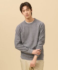 J.PRESS MEN ギマコットンカノコクルーネック ニット