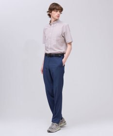 J.PRESS MEN 【セットアップ対応 / ストレッチ性 / 接触冷感 / 洗える】ニューコンセプトウール サマースラックス