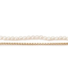 23区 【先行予約】3WAY パールチェーン ネックレス