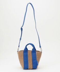 LA BAGAGERIE 【maison vert】【ペーパー素材使用】2WAYかごバッグ