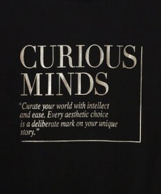 YECCA VECCA 【UVカット】ワイドスリーブ箔プリントTee