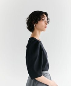 #Newans 【セレモニーにも】パフスリーブニット